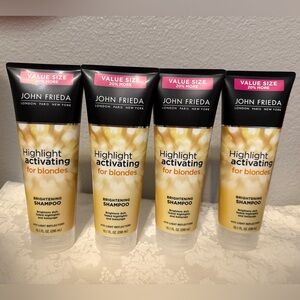 John Frieda Highlight Activating Shampoo for Blondes Pack of 4 NEW